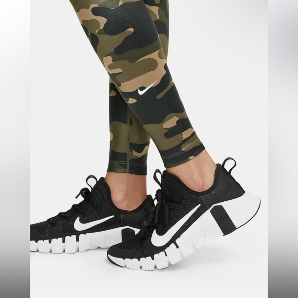 NIKE DRI FIT CAMOUFLAGE LEGGINGS - Picture 3 of 6
